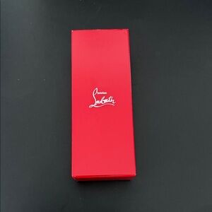 Christian Louboutin Rouge velvet Lipstick in the box.